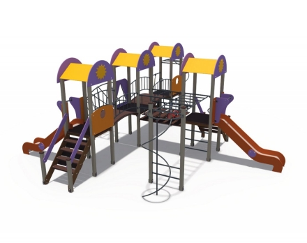 Детский игровой комплекс Солнышко Детский дворик ДИО 03051, фото 3