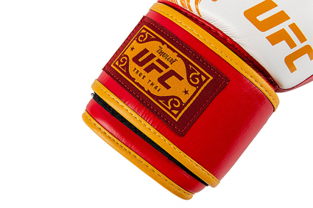 UFC Premium True Thai Перчатки для бокса (белые/красные), фото 6