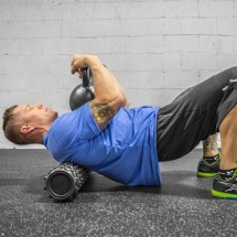 Массажный ролл RumbleRoller, жесткость: стандратная