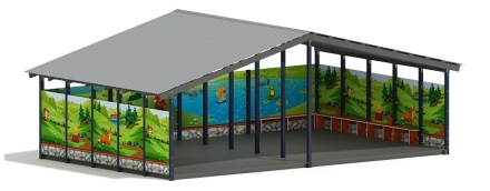 Теневой навес (В гостях у сказки) - МФ 70.8.5-12, фото 4