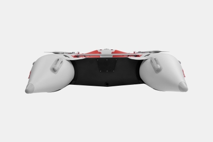 Gladiator C 370 AL ACTIVE Красно-белый моторная лодка ПВХ Алюминиевый пайол, фото 8