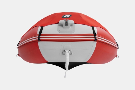 Gladiator C 370 AL ACTIVE Красно-белый моторная лодка ПВХ Алюминиевый пайол, фото 7