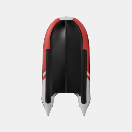 Gladiator C 370 AL ACTIVE Красно-белый моторная лодка ПВХ Алюминиевый пайол, фото 5