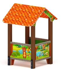 Домик малый 3 (Полянка) МФ 10.01.03-04, фото 3 Домик малый 3 (Полянка) МФ 10.01.03-04, фото 3