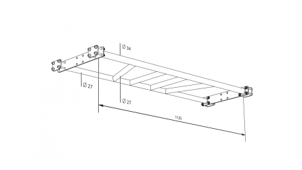Перекладина «Мультихват» для турника со сменным оборудованием, фото 4