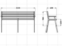 МФ 1.45 Лавочка Бизнес
