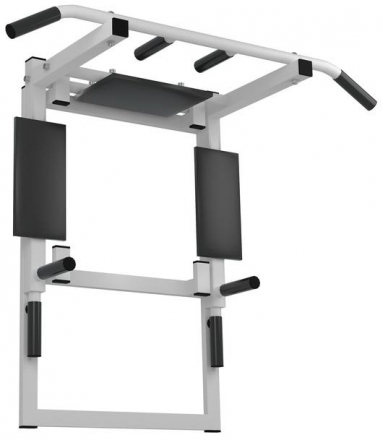 Турник-брусья-пресс  Effectsport ТБП-РБ 3 в 1 (настенный на раме, белый), фото 1