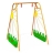 Детские качели Луг К007 c креслом К045 для игровых площадок