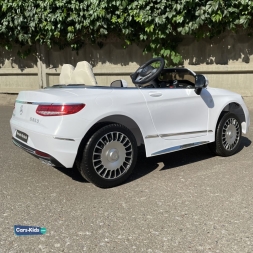 Электромобиль Mercedes-Benz Maybach S650 ZB188 Cabriolet белый, фото 8
