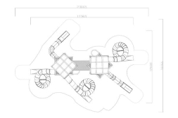 Игровой комплекс Эко 701003 для детской площадки, фото 5
