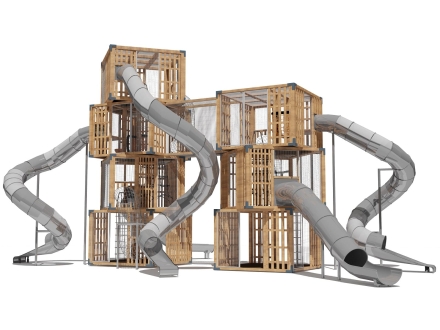 Игровой комплекс Эко 701003 для детской площадки, фото 1