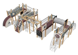 Спортивный комплекс ВСТ 5541 для уличной площадки, фото 2