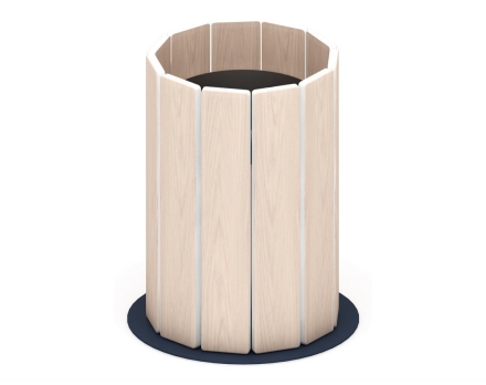 Урна Порядок 4 с баком (под анкера), фото 3