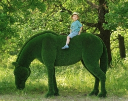 Топиари лошадь Ракета - газон Deluxe, фото 3