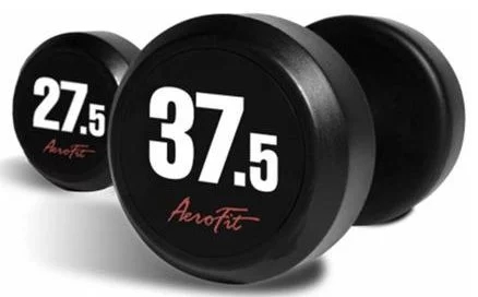 Aerofit AFDB27,5-37,5 набор обрезиненных гантелей, фото 1