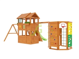 Детская площадка IgraGrad Клубный домик 2 с WorkOut, фото 3