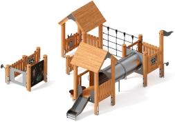 Игровой комплекс (лиственница) ДИК 1.24.02-Л.И1, фото 4