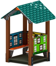 Домик малый 4 (город) МФ 10.01.04-01, фото 3 Домик малый 4 (город) МФ 10.01.04-01, фото 3