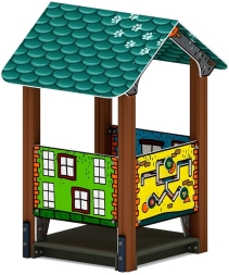 Домик малый 4 (город) МФ 10.01.04-01, фото 2 Домик малый 4 (город) МФ 10.01.04-01, фото 2