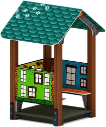 Домик малый 4 (город) МФ 10.01.04-01, фото 1 Домик малый 4 (город) МФ 10.01.04-01, фото 1