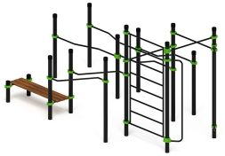 Воркаут ЛОВ 89 зеленый ВТ 101.13-02, фото 3 Воркаут ЛОВ 89 зеленый ВТ 101.13-02, фото 3