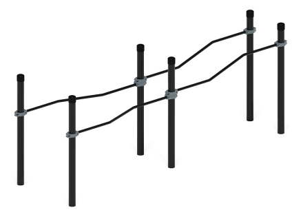 Воркаут ЛОВ 108 серый ВТ 102.17-03, фото 4