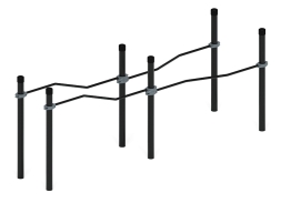 Воркаут ЛОВ 108 серый ВТ 102.17-03, фото 1