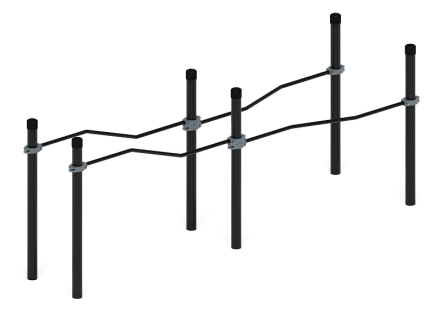 Воркаут ЛОВ 108 серый ВТ 102.17-03, фото 1