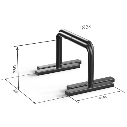 Паралетсы классические серый, фото 5
