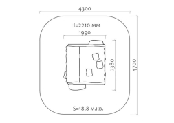 Домик-беседка 06018 для детской площадки, фото 4