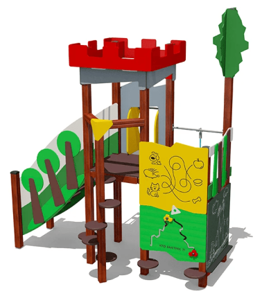 Детский комплекс ВСТ 5002 для игровой площадки, фото 2