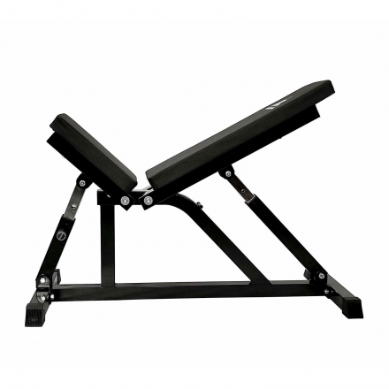 Скамья со стойками под штангу DFC DZ005ABB (чёрный, два короба), фото 11