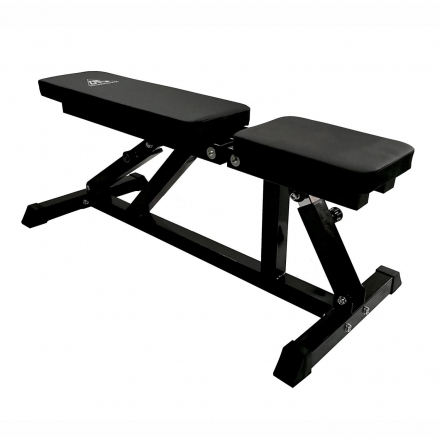 Скамья со стойками под штангу DFC DZ005ABB (чёрный, два короба), фото 12