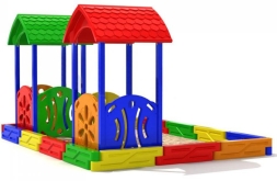 Песочный дворик 5 для детской площадки, фото 2 Песочный дворик 5 для детской площадки, фото 2