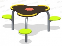 Стол Кувшинка Romana 057.54.00 для детской площадки, фото 1