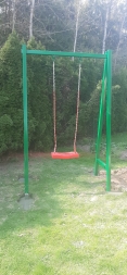 Детские качели №1 одноместные для детской площадки, фото 3 Детские качели №1 одноместные для детской площадки, фото 3