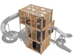 Игровой комплекс Эко 701002 для детской площадки, фото 2