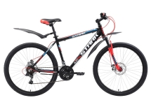 Велосипед Stark'18 Tank 26.1 D чёрный/красный/синий 16&quot;