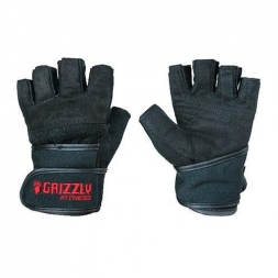Перчатки с фиксатором запястья Grizzly Fitness Power training 8750-04 (женские), фото 1