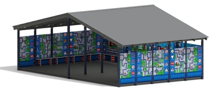 Теневой навес (ДПС) - МФ 70.8.5-14, фото 1