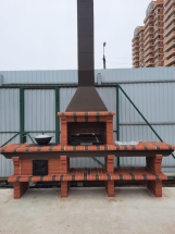 Печь Аристократ 7142 Радиальный кирпич коричневый