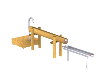 Детская площадка для игр с песком и водой Ажек, фото 1