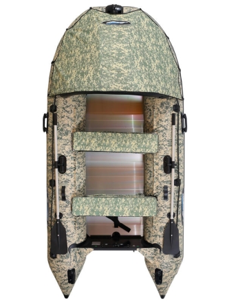 Лодка ПВХ Гладиатор (Gladiator) С 330 AL CAMO надувная под мотор, фото 6