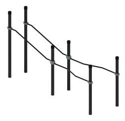 Воркаут ЛОВ 108 серый ВТ 102.20-03, фото 1