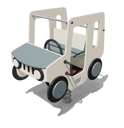 Качалка Джип ВСТ 5753 на 2-х пружинах для детской площадки, фото 3