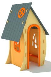 Домик Избушка для детской площадки