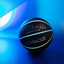 Мяч баск. WILSON NCAA Luminous, арт.WTB2027ID07, р.7, композит, бут.камера, черный