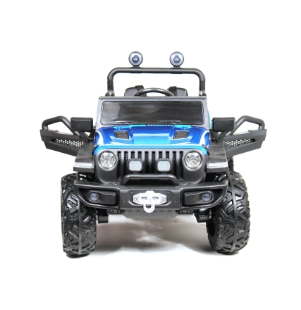 Электромобиль Jeep C555CC 4WD синий, фото 2