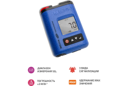 Газоанализатор|газосигнализатор диоксида серы индивидуальный МЕГЕОН 08105 с поверкой к0000412989, фото 2