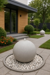 Фонтан Шар D 80 см, фото 1